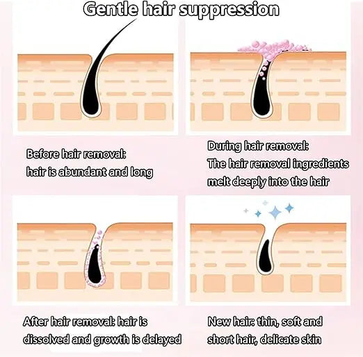 Silky Beauty Hair Removal Spray Foam