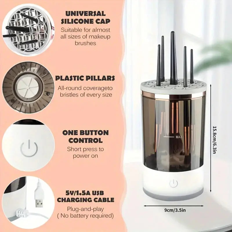 Electric Makeup Brush Cleaner