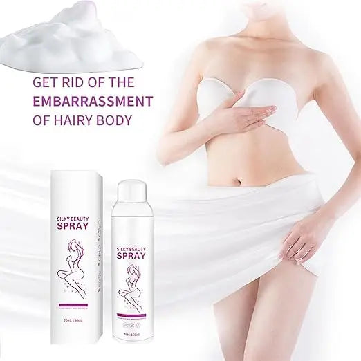 Silky Beauty Hair Removal Spray Foam