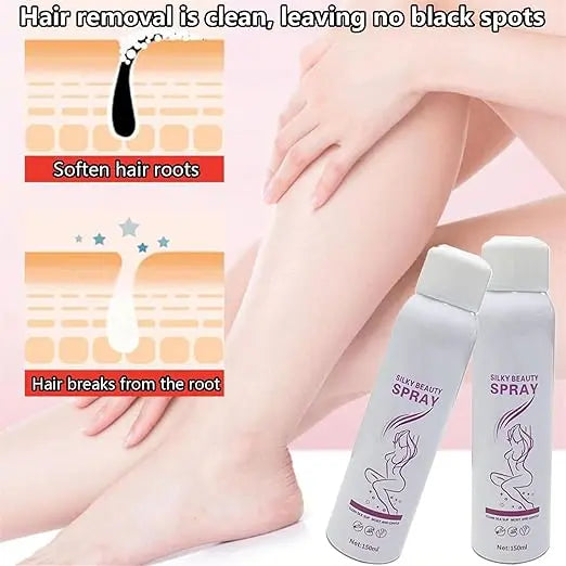 Silky Beauty Hair Removal Spray Foam