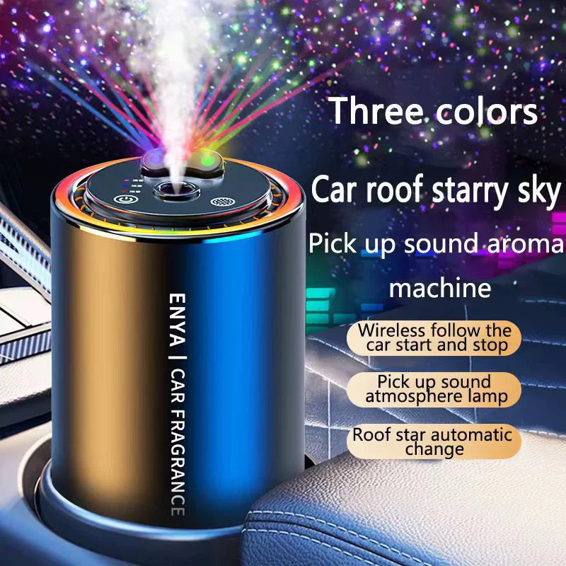 Car Air Purifier & Fragrance Diffuser