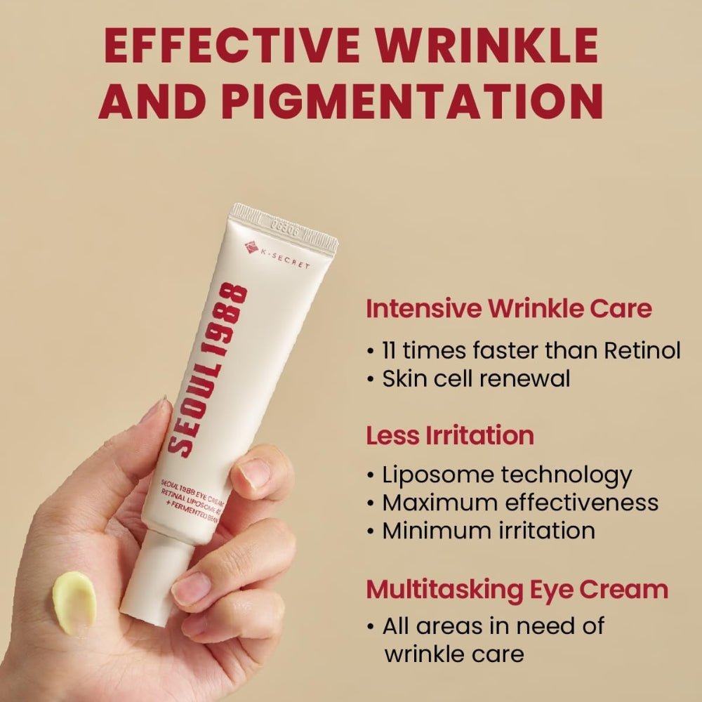 SEOUL 1988 Eye Cream - Retinal Liposome 4% + Fermented Bean 30ml